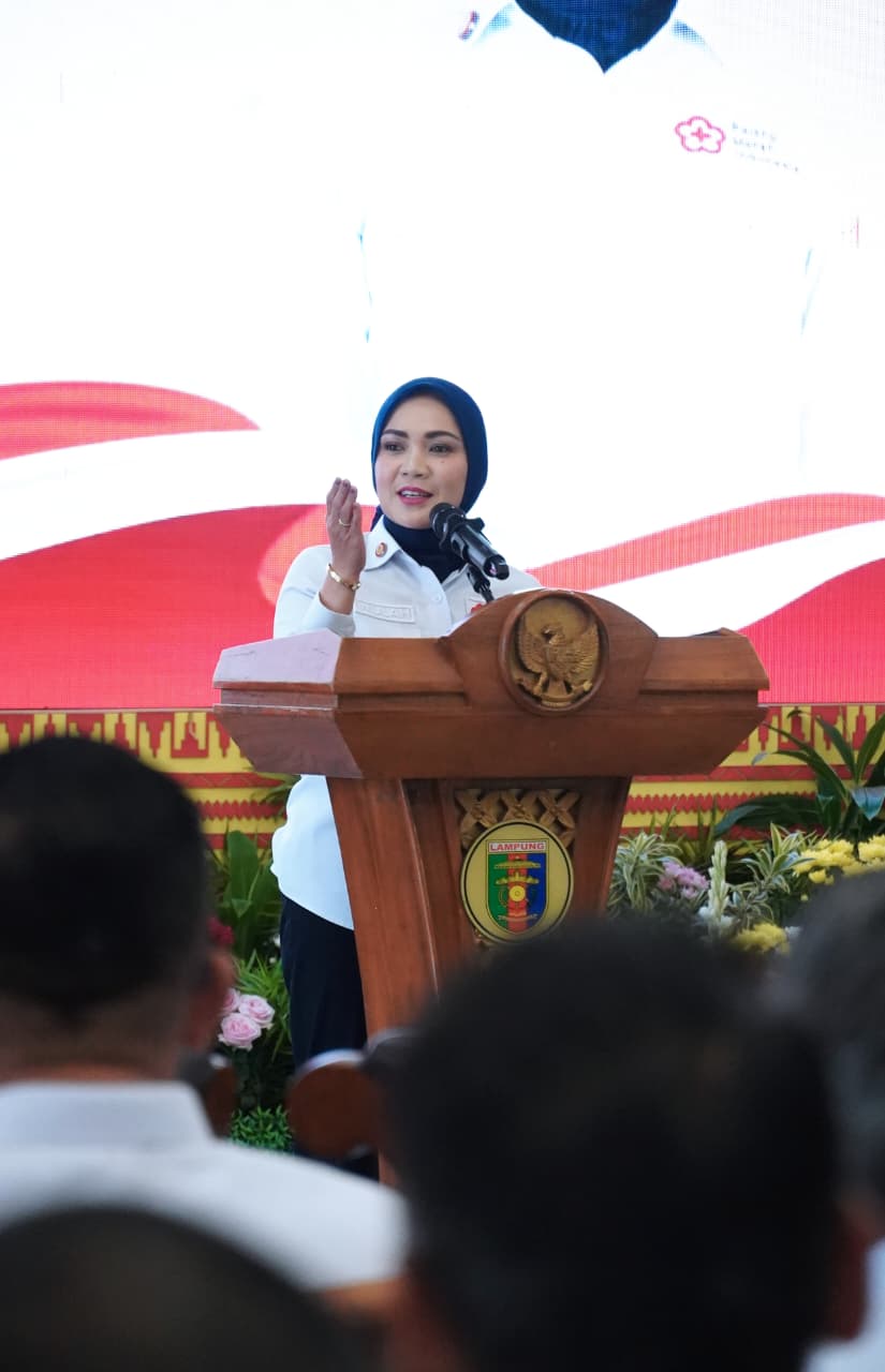 Pengurus Baru PMI 8 Kabupaten Dilantik, Lampung Perkuat Jaringan Kemanusiaan dan Mitigasi Bencana